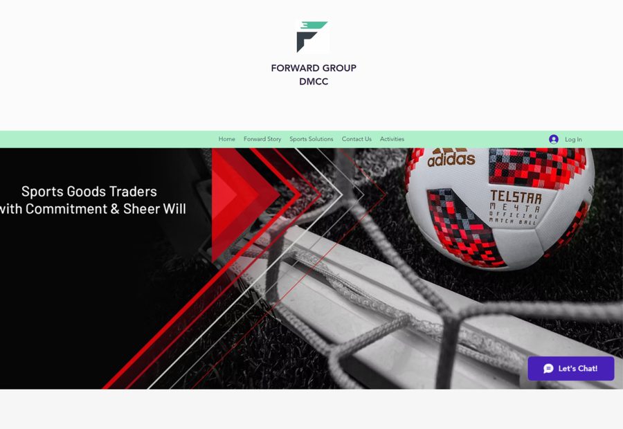 Forward Group DMCC website screenshot